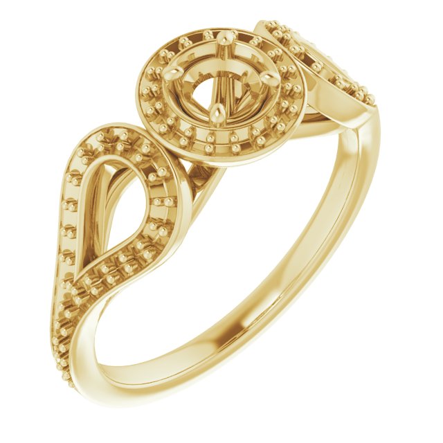 14k Yellow Gold