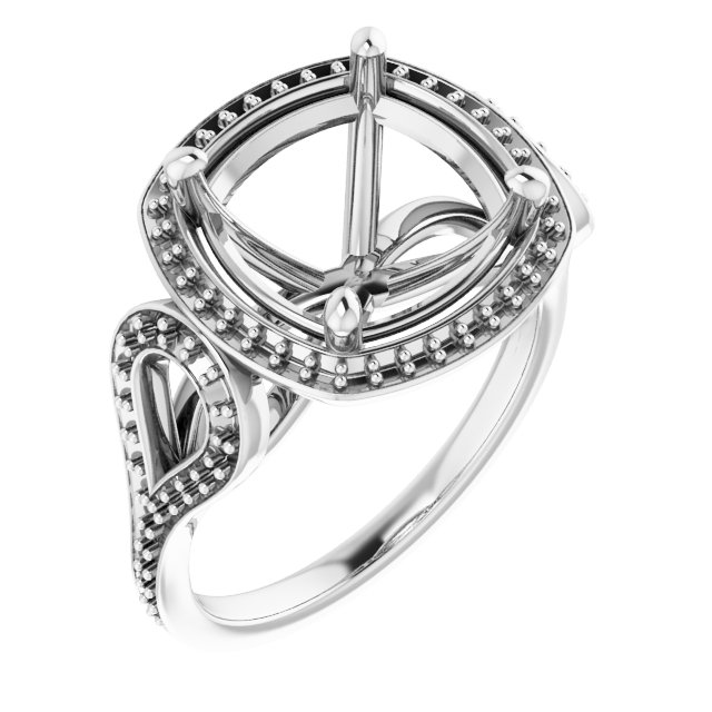 Halo-Style Engagement Ring