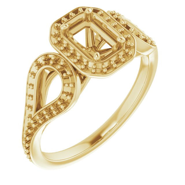 14k Yellow Gold
