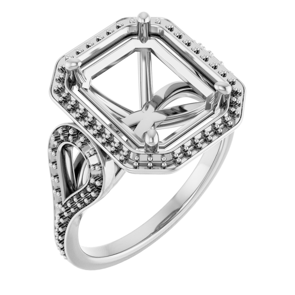 Halo-Style Engagement Ring