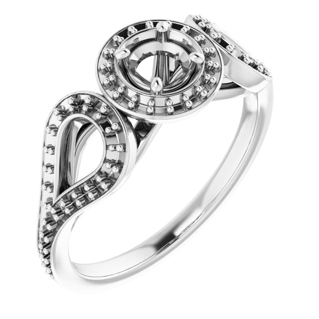 Halo-Style Engagement Ring