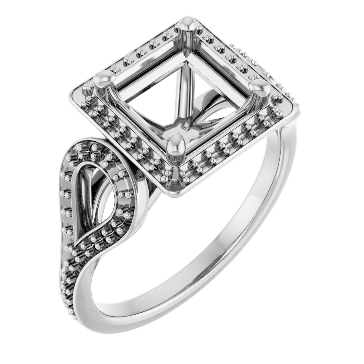 Halo-Style Engagement Ring