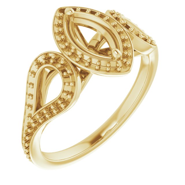 14k Yellow Gold