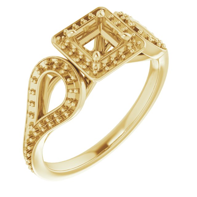 14k Yellow Gold