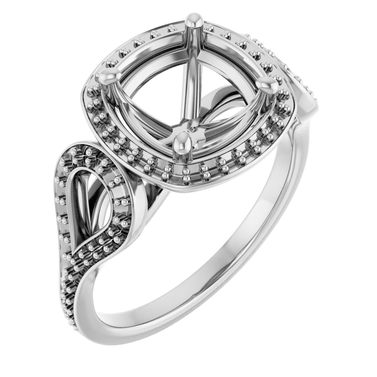 Halo-Style Engagement Ring