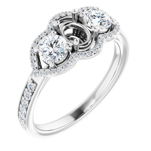 14k White Gold