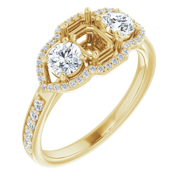 14k Yellow Gold