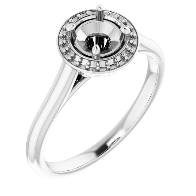 14k White Gold