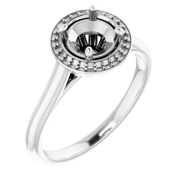Halo-Style Ring