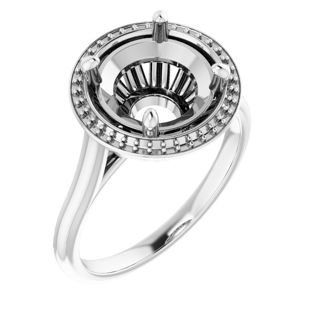 Halo-Style Ring