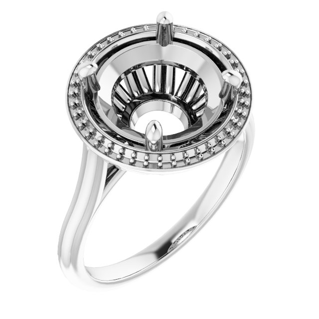 Halo-Style Ring