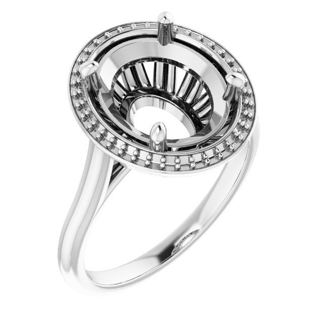 Halo-Style Ring