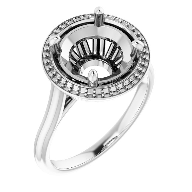 Halo-Style Ring