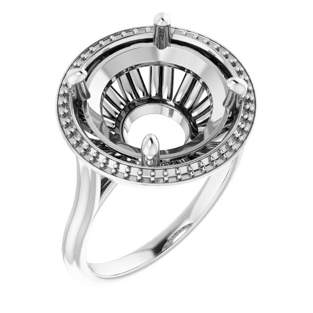 Halo-Style Ring