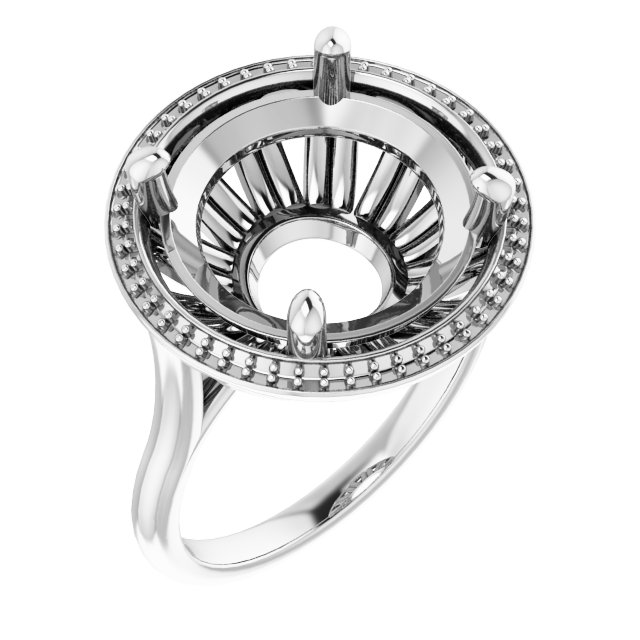 Halo-Style Ring