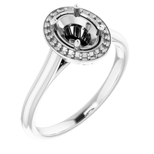 Halo-Style Ring