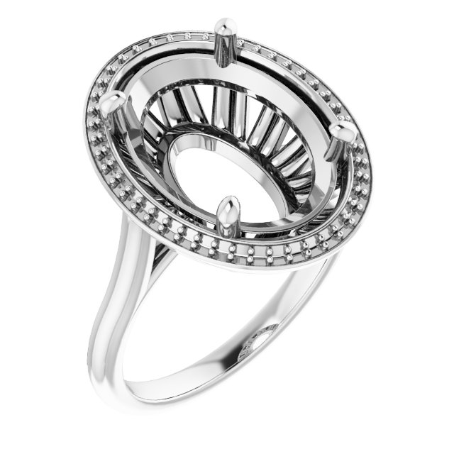 Halo-Style Ring