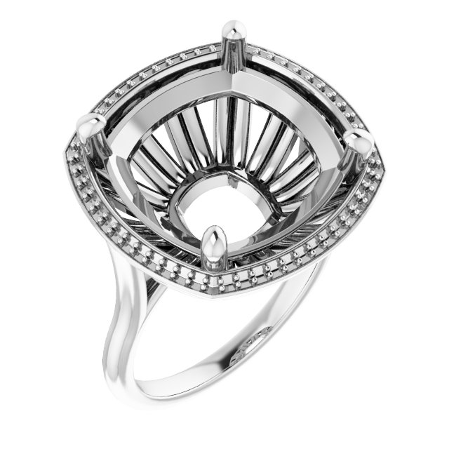 Halo-Style Ring