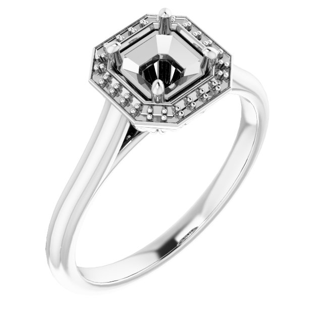 Halo-Style Ring