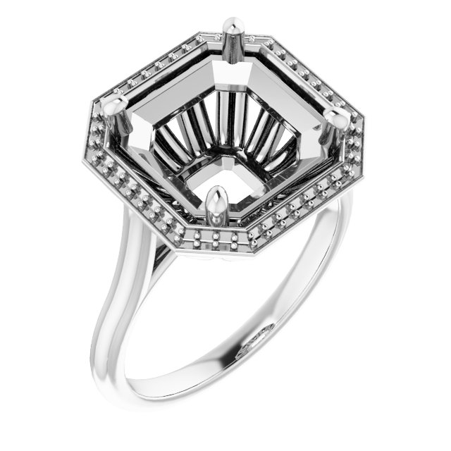 Halo-Style Ring