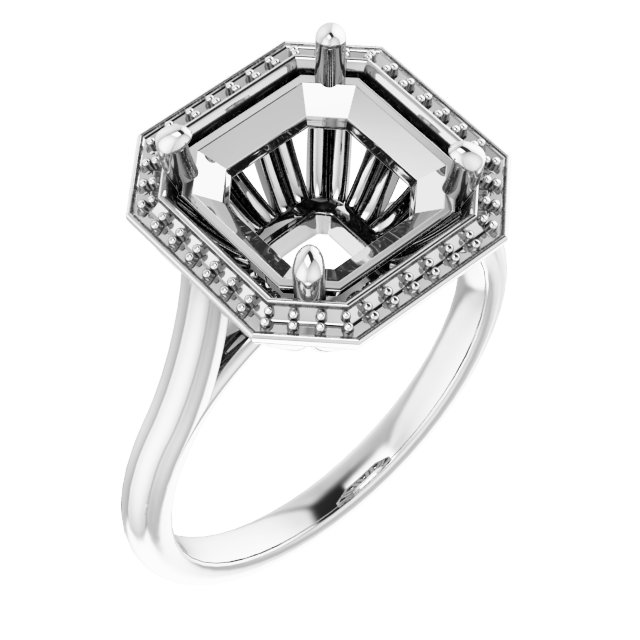 Halo-Style Ring