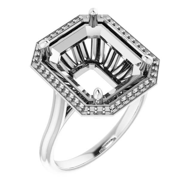 Halo-Style Ring