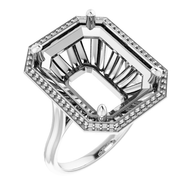 Halo-Style Ring