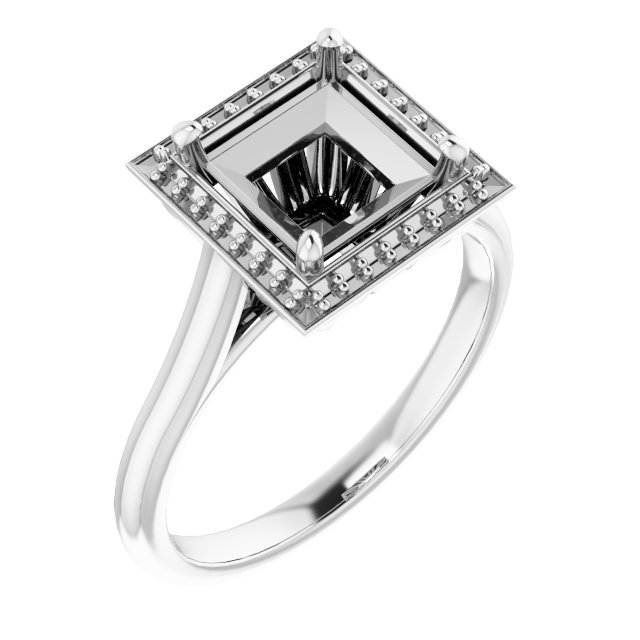 Halo-Style Ring