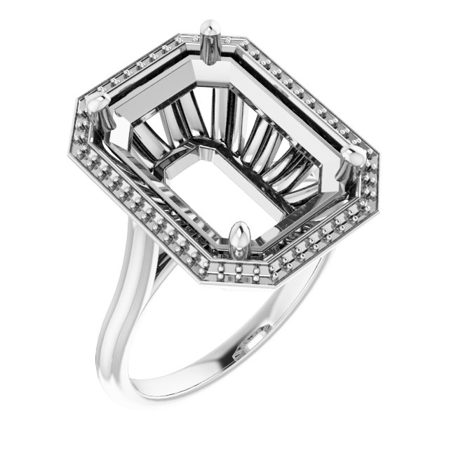 Halo-Style Ring