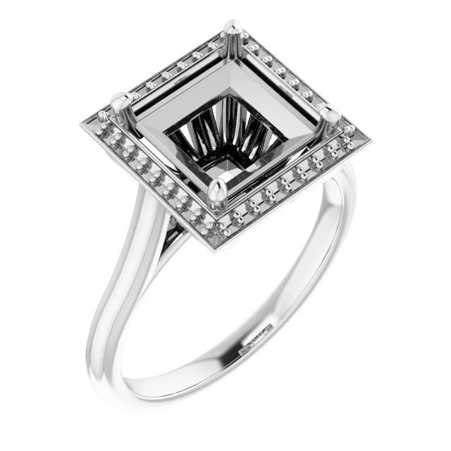 Halo-Style Ring