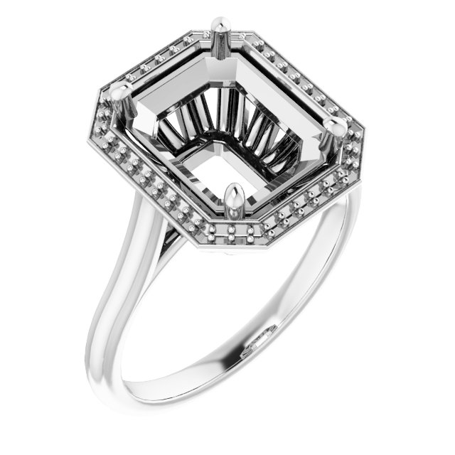 Halo-Style Ring
