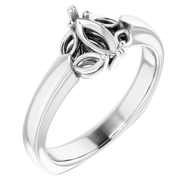 14k White Gold