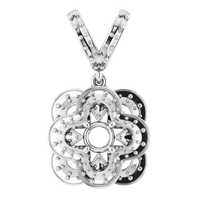 14k White Gold