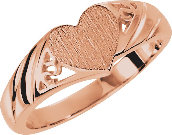 Heart Signet Ring