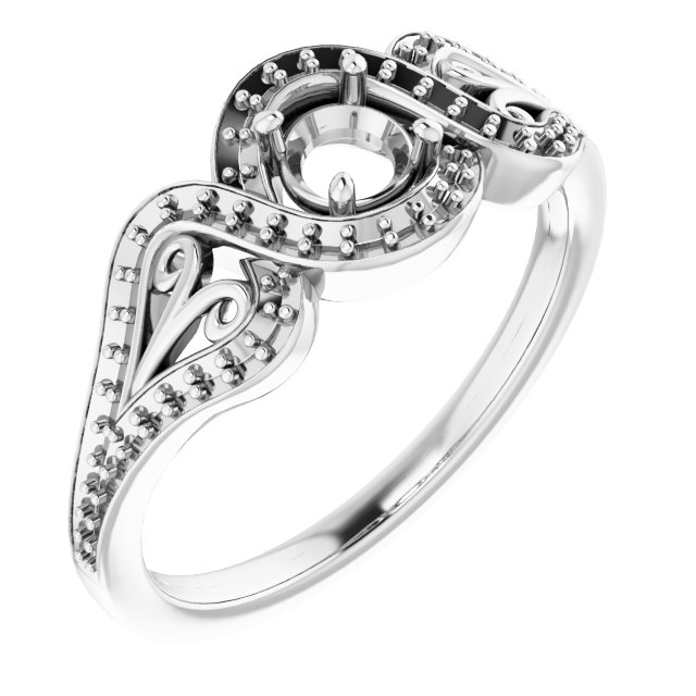Halo-Style Engagement Ring