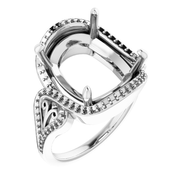Halo-Style Engagement Ring