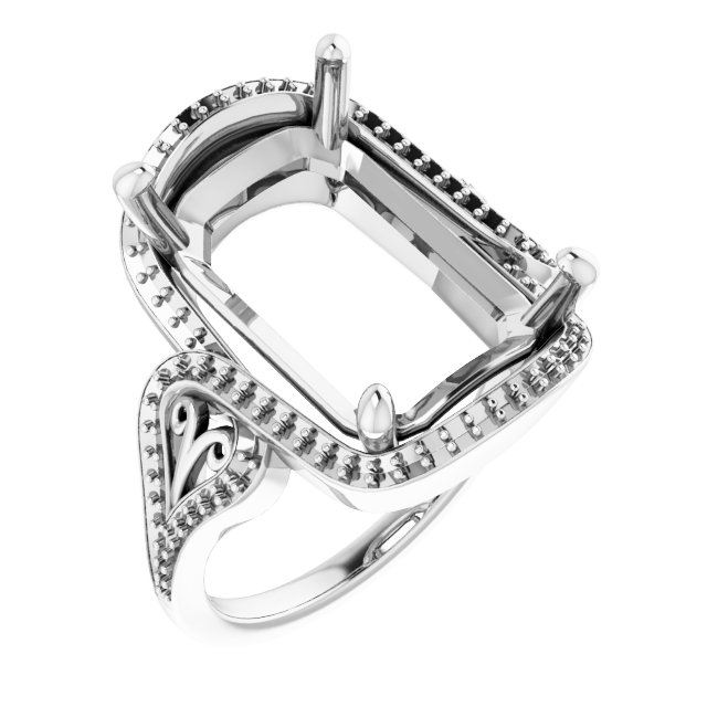 Halo-Style Engagement Ring