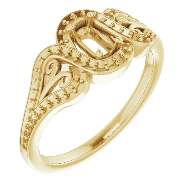 14k Yellow Gold