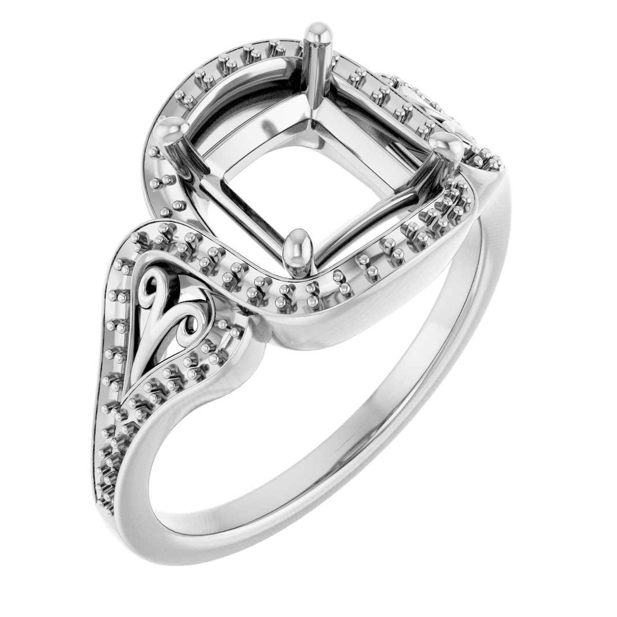Halo-Style Engagement Ring