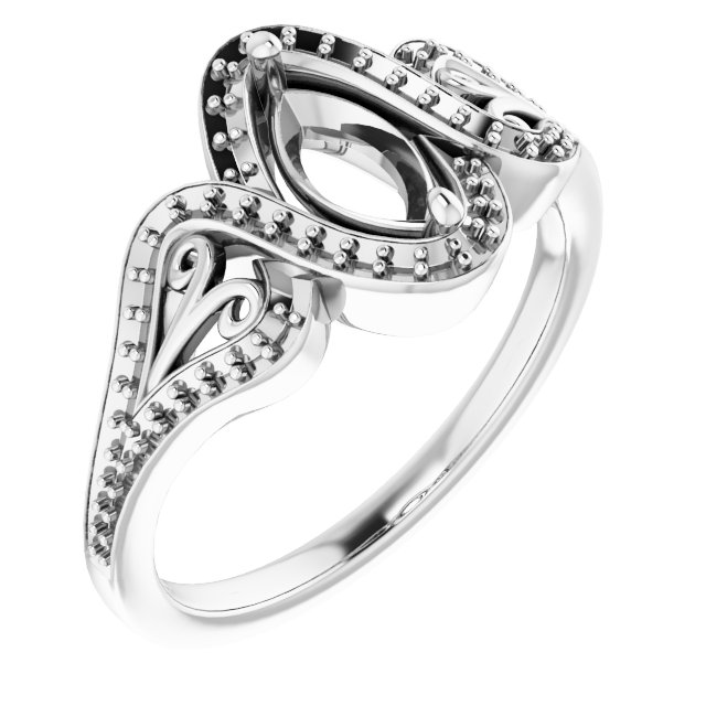 Halo-Style Engagement Ring