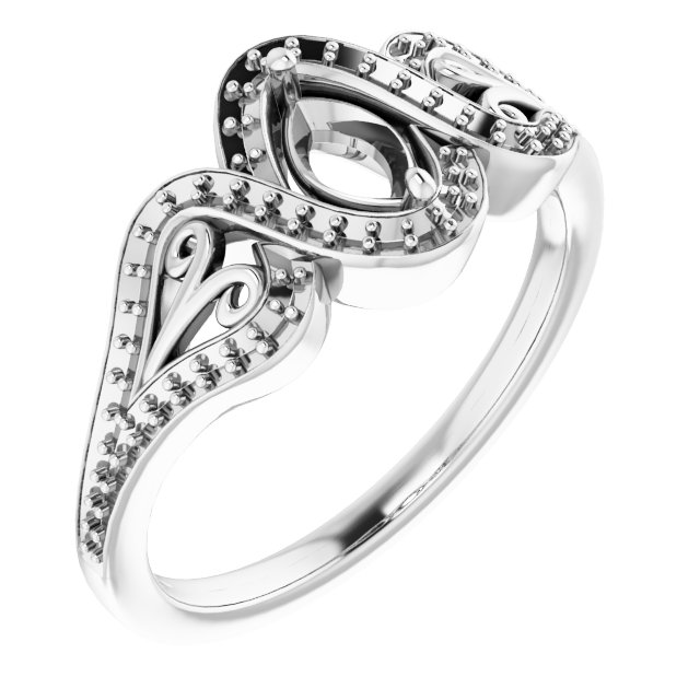 Halo-Style Engagement Ring