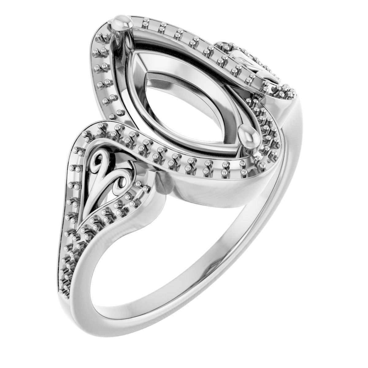 Halo-Style Engagement Ring