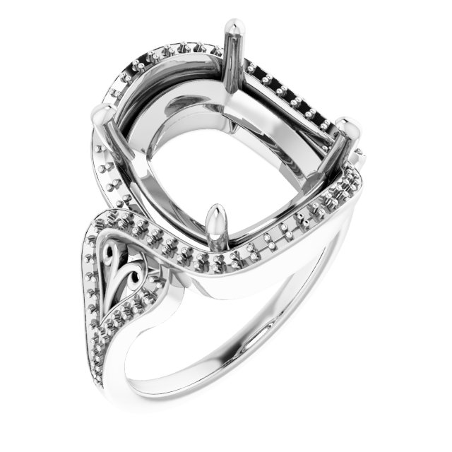 Halo-Style Engagement Ring