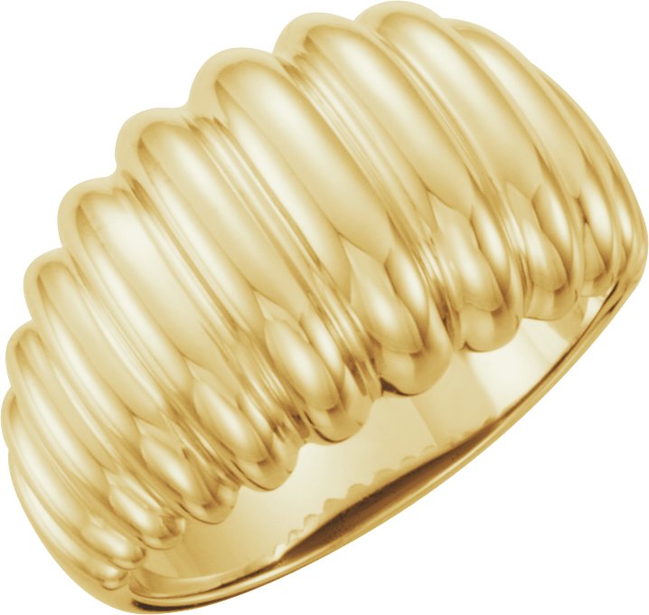 14K Yellow Design Ring