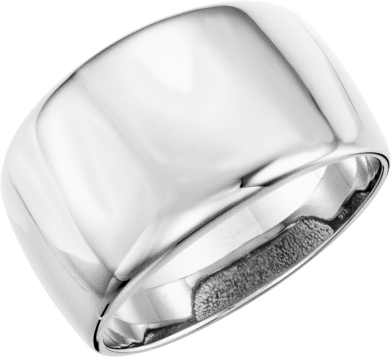 Continuum Sterling Silver Dome Ring