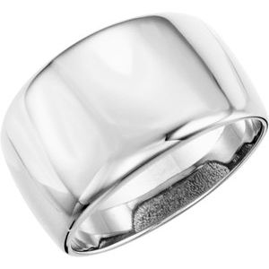 Continuum Sterling Silver Dome Ring