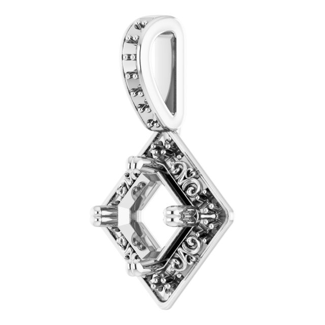 10 mm Square Pendant Mounting view 2