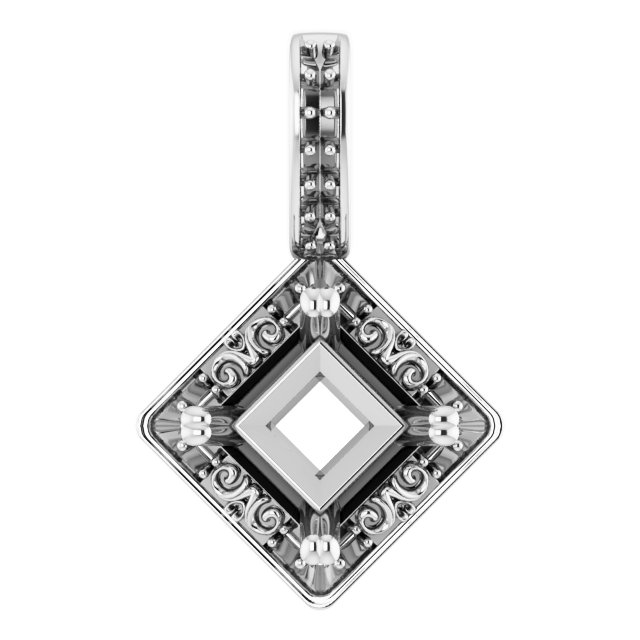 14k White Gold