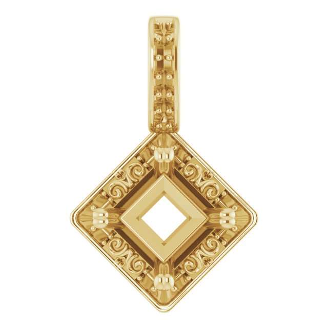 14k Yellow Gold