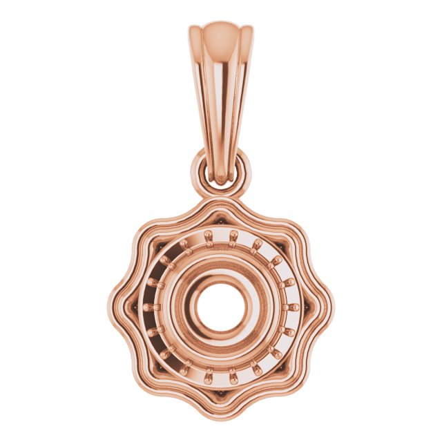 Halo-Style Pendant